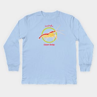 Cleaner Shrimp Kids Long Sleeve T-Shirt
